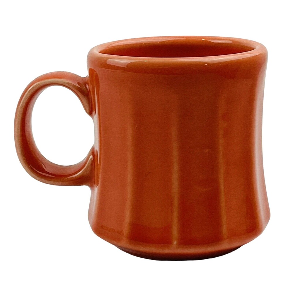 Fiesta Persimmon Tower Mug 9oz Coffee Cup HLC Fiestaware Homer Laughlin‎